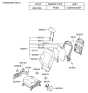 Diagram for 2011 Hyundai Tucson Seat Cover - 88460-2S201-TMH