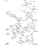 Diagram for 2016 Hyundai Elantra GT Sway Bar Bracket - 55514-2G000