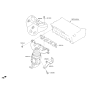 Diagram for 2013 Hyundai Tucson Exhaust Manifold - 28510-2G260