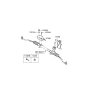 Diagram for Hyundai Tucson Radius Heat Shield - 57280-2S000