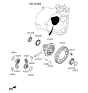 Diagram for Hyundai Tucson Differential - 43322-24710