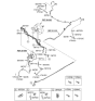 Diagram for 2011 Hyundai Tucson Brake Line - 58731-2S100