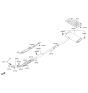 Diagram for 2012 Hyundai Tucson Exhaust Pipe - 28650-2S100