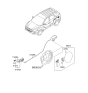 Diagram for Hyundai Tucson Fuel Door - 69510-2S000