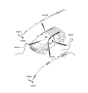 Diagram for 2012 Hyundai Tucson Air Bag - 85010-2S500