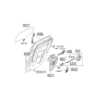 Diagram for Hyundai Door Latch Assembly - 81410-2S000