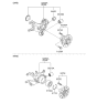 Diagram for 2011 Hyundai Tucson Control Arm Bushing - 55216-2S000