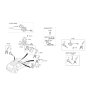 Diagram for 2011 Hyundai Tucson Door Lock Cylinder - 81905-2S001