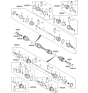 Diagram for 2012 Hyundai Tucson CV Joint Boot - 49509-2SA60