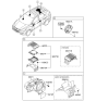 Diagram for 2014 Hyundai Tucson Car Speakers - 96330-2S000