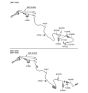 Diagram for 2013 Hyundai Tucson Hydraulic Hose - 41640-2S100