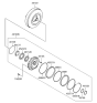 Diagram for 2013 Hyundai Tucson Torque Converter - 45100-3B710