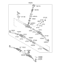 Diagram for Hyundai Tucson Drag Link - 57724-2S000