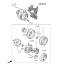 Diagram for 2009 Hyundai Tucson Alternator Case Kit - 37390-2G400