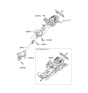 Diagram for 2007 Hyundai Sonata Steering Column - 56310-0A100