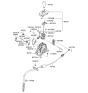 Diagram for 2009 Hyundai Azera Shift Cable - 46790-3L100