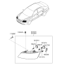 Diagram for 2005 Hyundai Sonata Headlight - 92102-0A000