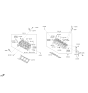 Diagram for Hyundai Entourage Cylinder Head - 521R5-3CA00