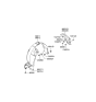 Diagram for 2007 Hyundai Sonata Wheelhouse - 86812-0A000