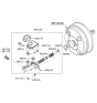 Diagram for Hyundai Sonata Brake Master Cylinder Reservoir - 58510-3K000
