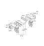 Diagram for Hyundai Azera Exhaust Manifold Gasket - 28521-3C100