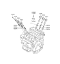 Diagram for 2007 Hyundai Sonata Ignition Coil - 27301-3C100