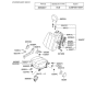 Diagram for 2005 Hyundai Sonata Seat Cushion - 88200-0A541-FZO