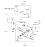 Diagram for 2005 Hyundai Sonata Thermostat Housing - 25631-25002