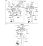 Diagram for Hyundai Sonata Clutch Master Cylinder - 41605-3K100