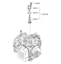 Diagram for Hyundai Sonata Vehicle Speed Sensors - 46510-39500