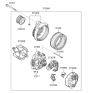 Diagram for 2010 Hyundai Sonata Alternator - 37300-25310