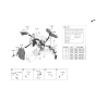 Diagram for Hyundai Kona Electric Fuse Box - 91953-K4700