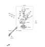 Diagram for Hyundai Kona Electric Steering Column - 56310-K4261