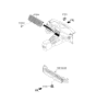 Diagram for 2023 Hyundai Kona Electric A/C Switch - 97250-K4AR0-RET