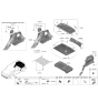 Diagram for 2022 Hyundai Kona Electric Interior Light Bulb - 92620-B2200