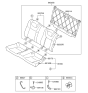 Diagram for 2016 Hyundai Genesis Coupe Seat Cover - 89160-2M150-NBK