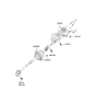 Diagram for 2010 Hyundai Genesis Coupe Steering Shaft - 56400-2M000