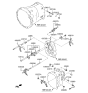 Diagram for 2008 Hyundai Genesis Coupe Back Up Light Switch - 93860-4Y100