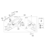 Diagram for Hyundai Genesis Coupe Door Handle - 82620-2M520-K5