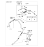 Diagram for Hyundai Genesis Coupe Brake Booster Vacuum Hose - 59130-2M870