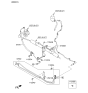 Diagram for 2013 Hyundai Genesis Coupe Power Steering Hose - 57510-2M200