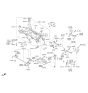 Diagram for 2013 Hyundai Santa Fe Sport Sway Bar Bracket - 55514-2M500