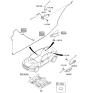 Diagram for 2016 Hyundai Genesis Coupe Antenna Base - 96250-2M100-AU