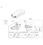 Diagram for 2013 Hyundai Genesis Coupe Headlight - 92101-2M530