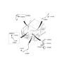 Diagram for Hyundai Battery Cable - 91860-2M050