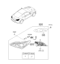 Diagram for 2015 Hyundai Genesis Coupe Light Socket - 92430-2M550