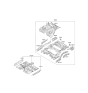 Diagram for 2016 Hyundai Genesis Coupe Floor Pan - 65100-2M500