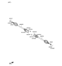 Diagram for 2014 Hyundai Genesis Coupe Axle Shaft - 49600-2M300