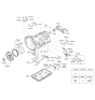 Diagram for 2014 Hyundai Genesis Coupe Transfer Case - 45240-4F150