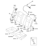 Diagram for 2011 Hyundai Genesis Coupe Seat Belt - 89810-2M500-9P